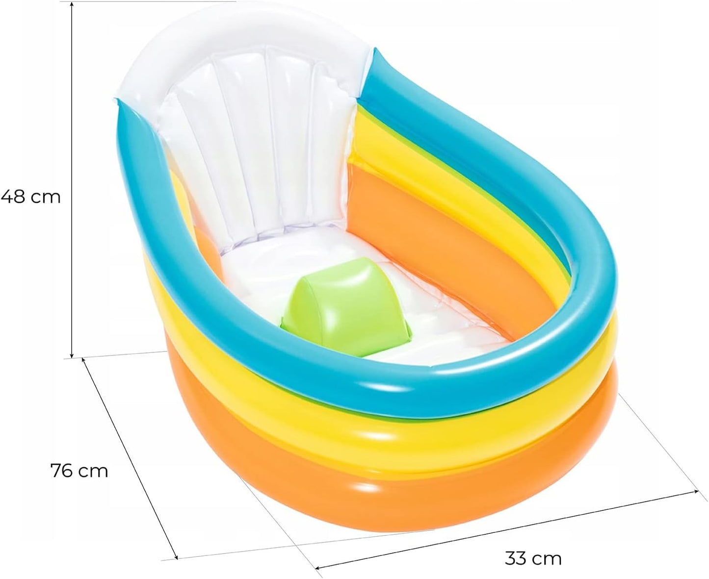 Bestway Squeaky Clean Inflatable Baby Bath Tub | 51134