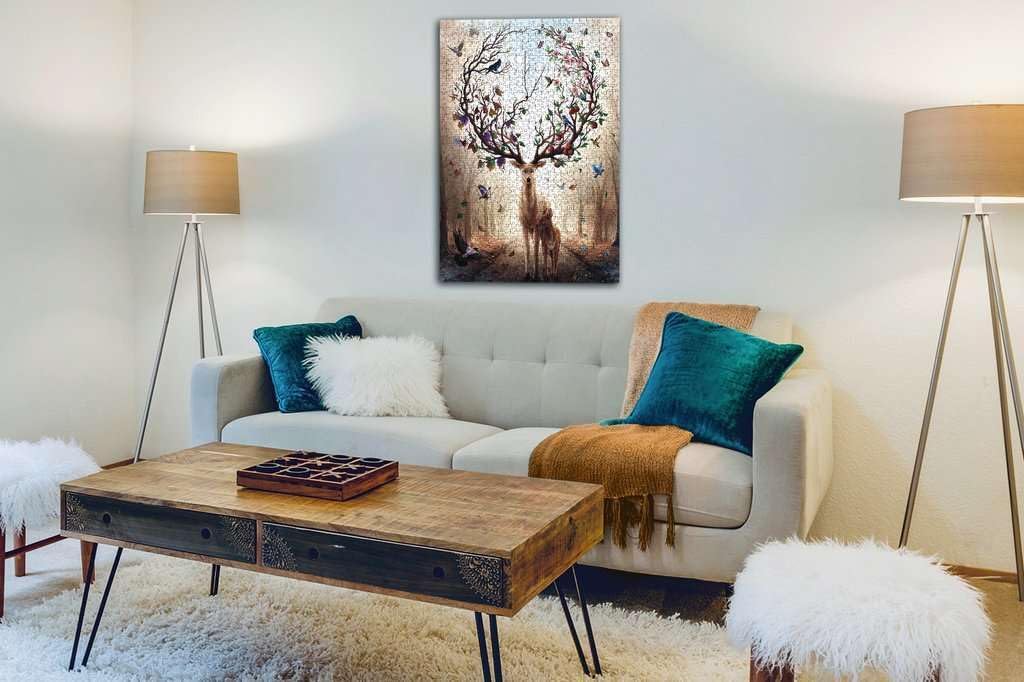 أحجية رافينسبورغر الخيالية السحرية للغزلان - 1000 قطعة - رقم: 15018