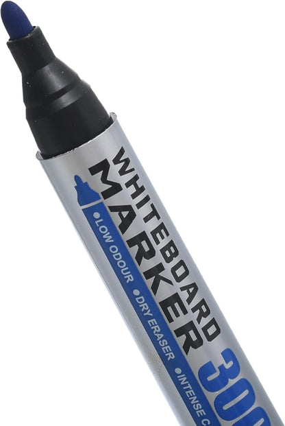 قلم سبورة بيضاء من إم آند جي تشنغوانغ، رأس كبير للكتابة السلسة - أزرق - قطعة واحدة - رقم: AWMY22R2