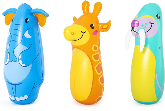 Bestway Inflatable boxing Animal Bop Bags - 89cm - No:52152
