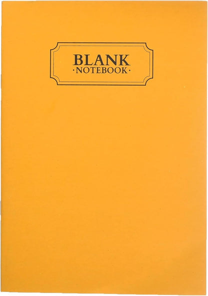 Yassin Blank Notebook, 36 Pages 17x24cm, Cream