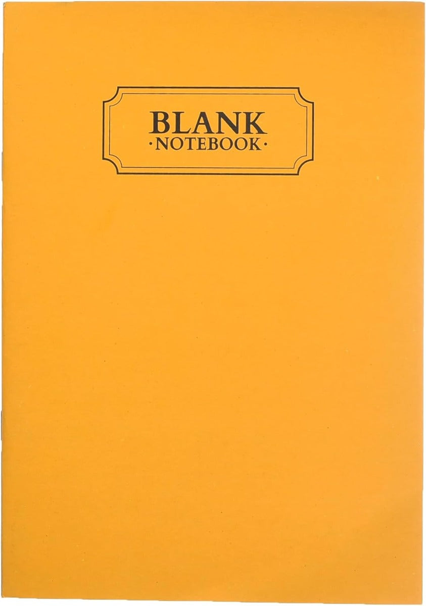 Yassin Blank Notebook, 36 Pages 17x24cm, Cream