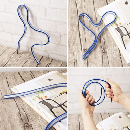 Ati Flexible French curve ruler- 60 cm