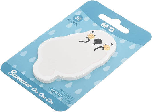 M&G Chenguang Summer Cha Cha Cha Sticky Note, Compact Notes, 75x48.5mm, 30 Sheets - No:YS-466
