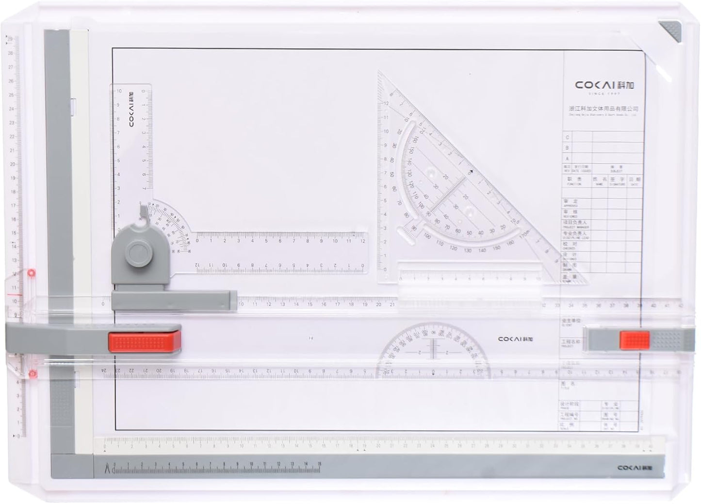 Cokai Geometric Drawing Board A3 T-13_KJ-A3 Suitable For classroom - No:127