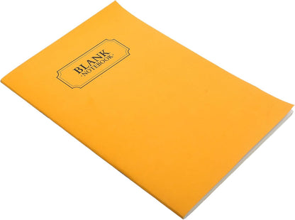 Yassin Blank Notebook, 36 Pages 17x24cm, Cream