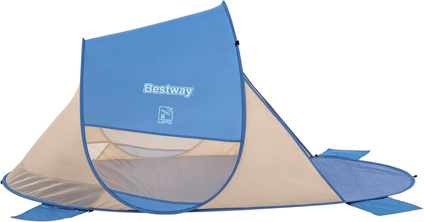 خيمة شاطئ Bestway سريعة النشر بحماية UV 200×120×90 سم