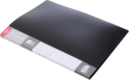 M&G Chenguang U-Shape Holder, 10-Pocket A4 Document Organizer - Black - No : ADM945L6