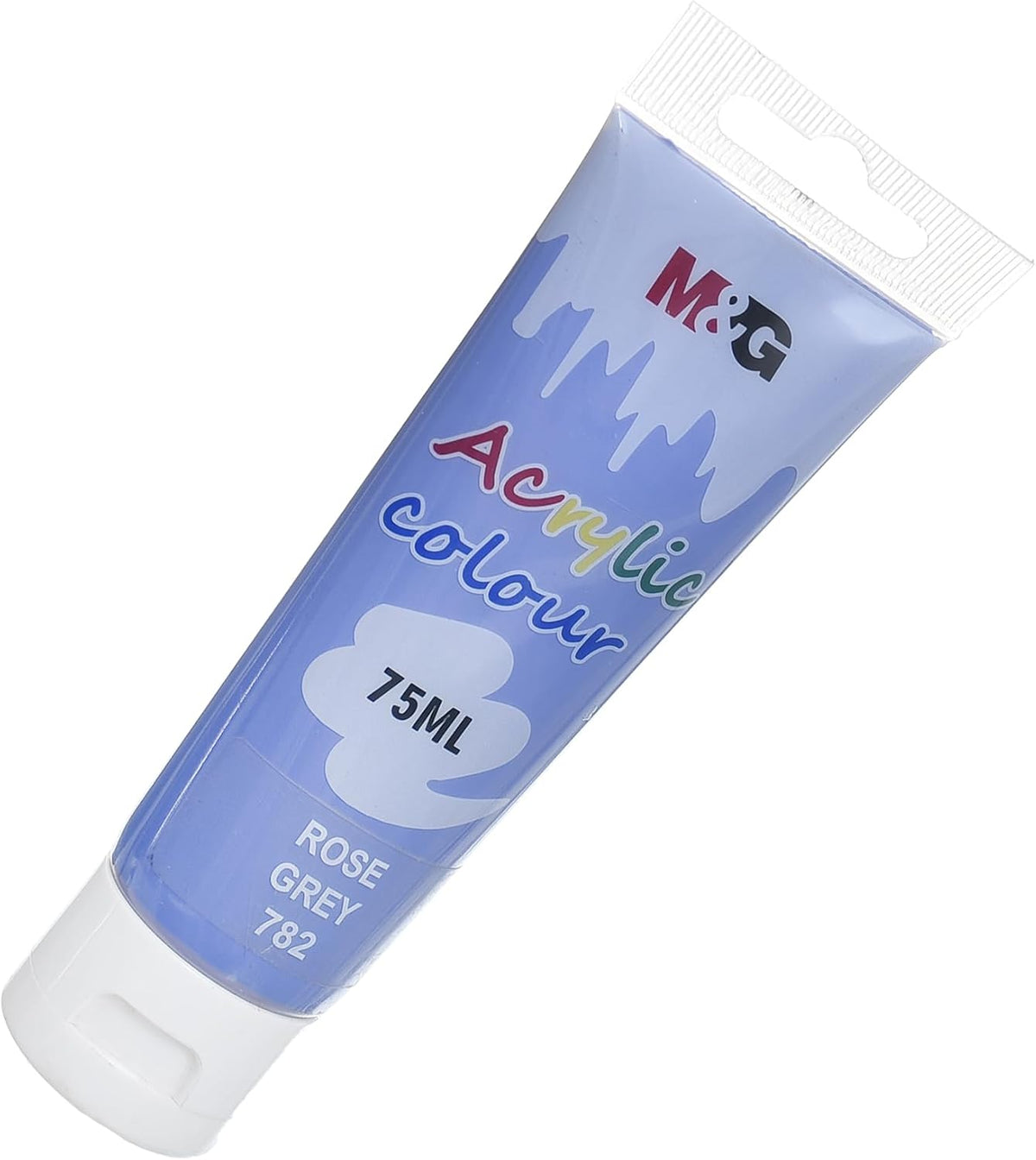 M&G Chenguang Acrylic Colour Tube, Elegant Art Creation, Smooth Pigment, 75ml, Rose Grey - No: APLN6598