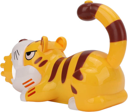 Bubble Machine, Cartoon Tiger Electric Bubble Blower Battery Operated for Outdoor Play - No:P024