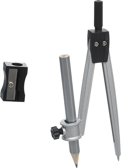 M&G Chenguang Geometry Set, Comprehensive Drafting Solutions, 8 Pieces - Compass Caliper Set - No:ACS908D9