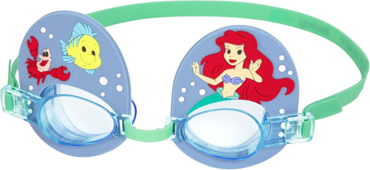 Bestway Ariel Little Mermaid DELUXE GOGGLES Children's Swimming Goggles +3 Years - No: 9103C
