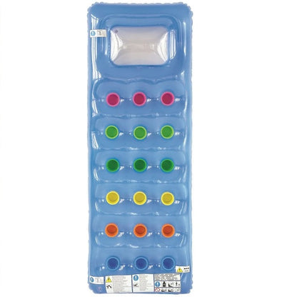 كرسي استرخاء عائم قابل للنفخ من جيلونج مع نافذة، مقاس 190 × 70 سم - رقم: 27131