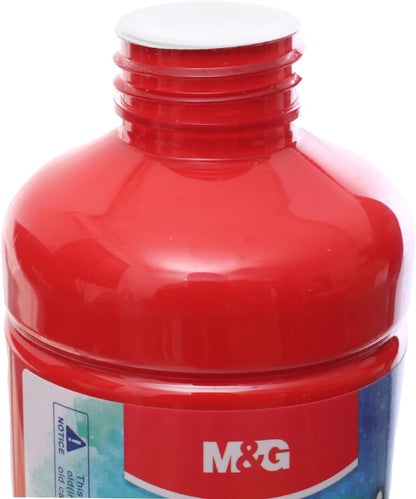 M&G Chenguang Gouache Poster Paint, Bold Art Creation, Vibrant Pigment, 500ml, Red - No: APL976R0QW