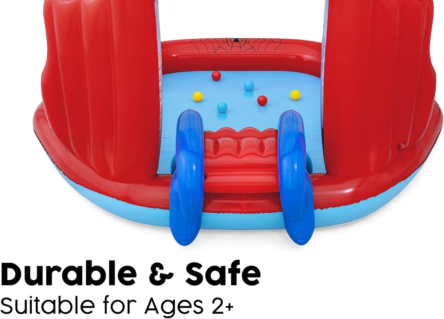 Bestway Spider-man splash pad - outdoor kids Inflatable Playground 211 x 206 x 127 cm paddling pool sprinkler - No:98793
