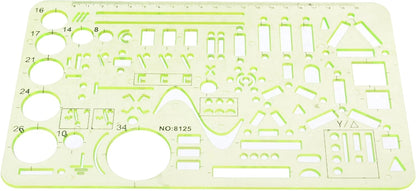 Electric Stencil, Template - NO: 8125