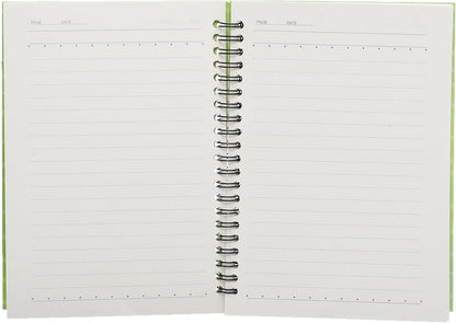 دفتر ياسين "قطط كثيرة"، 120 صفحة، 14×20 سم، مُجلّد بسلك حلزوني 