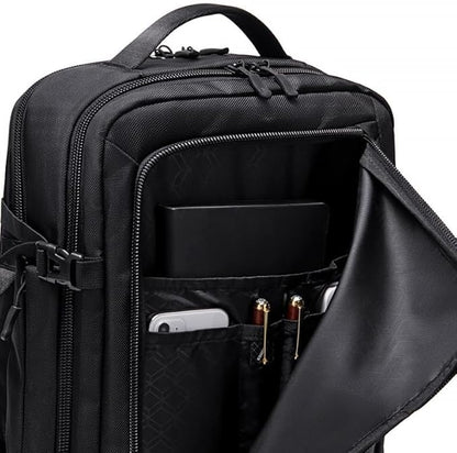 حقيبة ظهر مقاومة للماء للكمبيوتر المحمول من آركتيك هانتر مزودة بمنفذ شحن USB مقاس 15.6 بوصة - رقم المنتج: B00187 