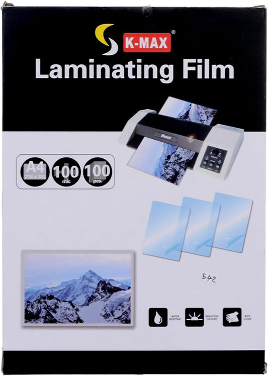 K-Max Thermal Cover, 100 Microns, A4 Size