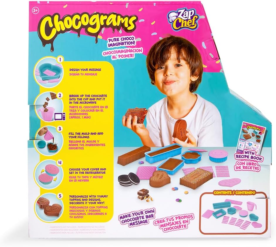 مجموعة ألعاب رسائل الشوكولاتة من زاب شيف شوكوجرامز - ألعاب مميزة - رقم: Zc002