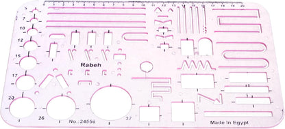 Cooling And Air Conditioning Stencil, No. 24556