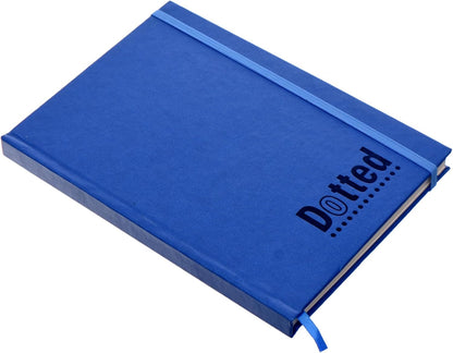Dotted A5 Notebook 80 Sheets 160Gm- Blue Black