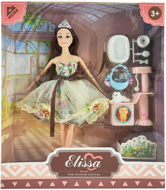 Elissa Fashion Doll Home Deluxe IV Style with Accessories - No: SL305017