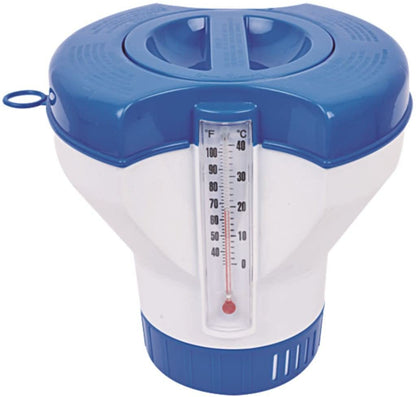 Jilong Chlorine dispenser with float thermometer chlorine 19cm*16.5cm*19.5cm - No:290467