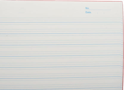 Yassin Notebook, 70 Pages A4 with 4 English Lines for Schoolwork and Notes - Size: B5
