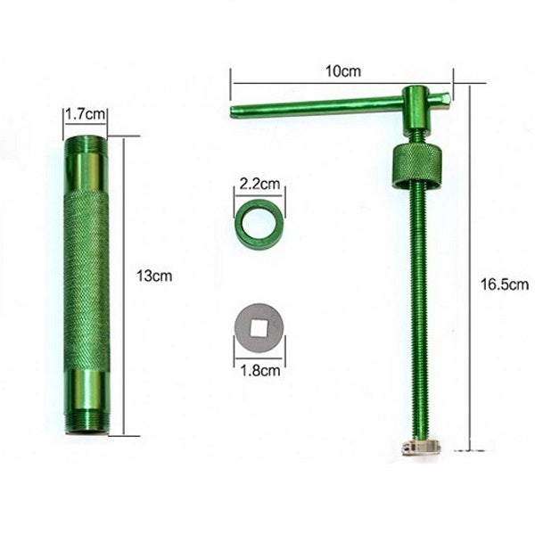 أدوات تشكيل الطين المعدني - أدوات طين الفخار الأخضر - طين المسدس - رقم: YG-21