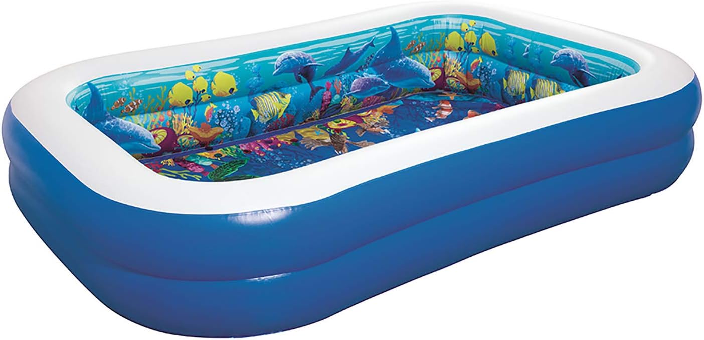 Bestway Under sea adventure children's rectangle swimming pool 262 x 175x 51  -No:54177