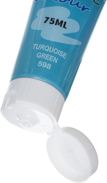 M&G Chenguang Acrylic Colour Tube, Bold Art Creation, 75ml ,Turquoise Green (598) - No:APLN6598