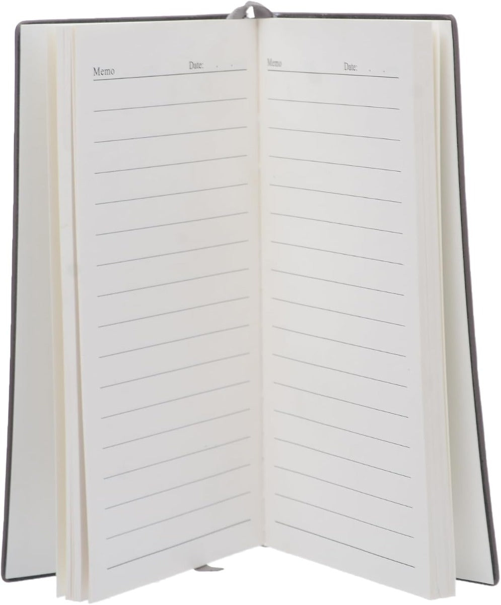 A6 Suede Leather Notebook + Pen, Mic 733/48