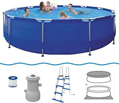 طقم مسبح جيلونج أفينلي بإطار دائري 4.5 × 1.22 متر - رقم: 17802EU