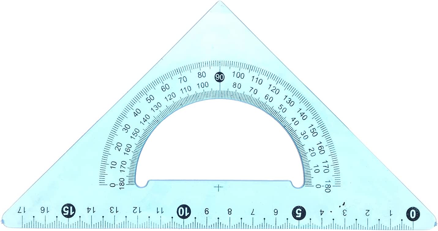 Geometric Flexible PlasticGeometry Set of 4 Pieces - 30Cm -  No.3028