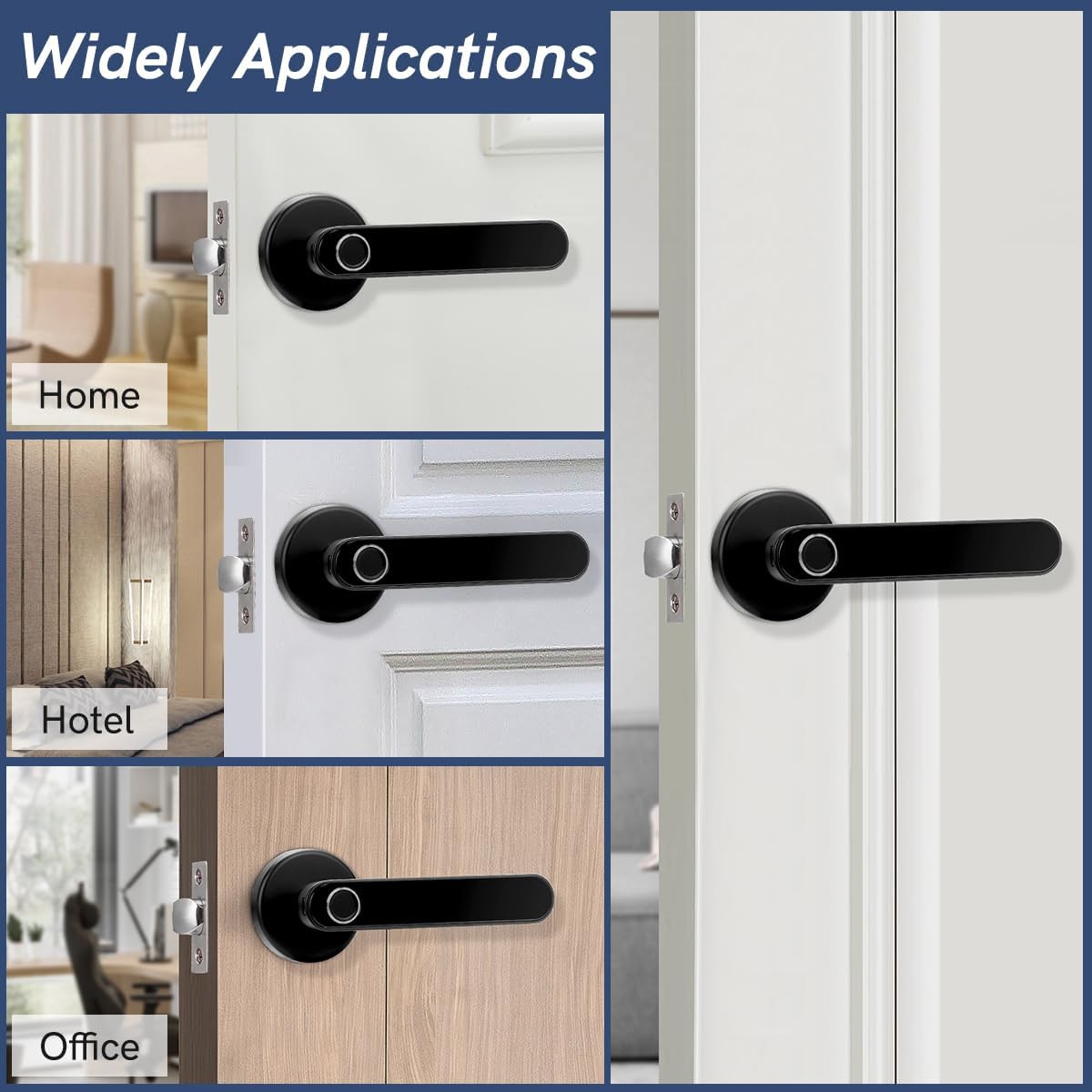Multifunctional smart lock Front Door for Home Office Apartment