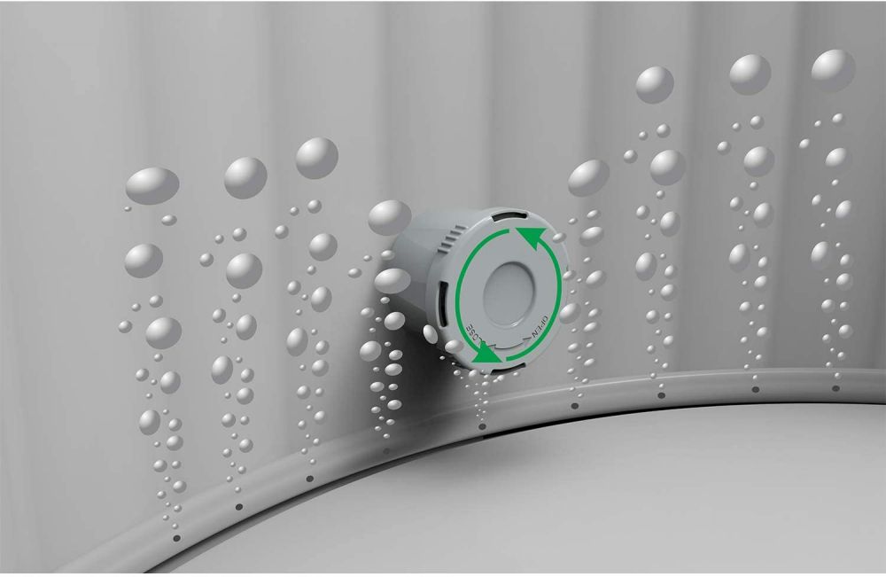 Jilong Avenli Venice Spa 4P inflatable spa whirlpool hot tub massage Φ175cm*70cm - 17283EUV21