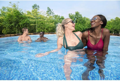 Bestway Power Steel Swim Vista Series Above Ground Pool Complete Set with Filter Pump 549x122 cm - No: 56977