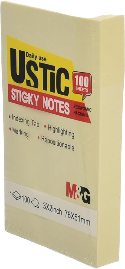 M&G chenguang U-Stick Sticky Notes 76*51mm with 100 sheets - No:YS-473