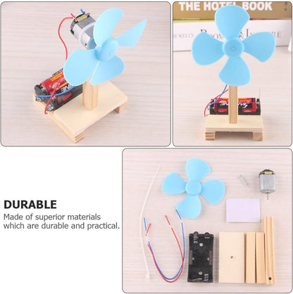 Electric Fan Kids Science Kit Electrical Assembly Kit Projects -  NO:2031