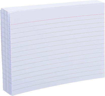 Yassin Research Card, 15x15cm for Compact Notes and Study Organization