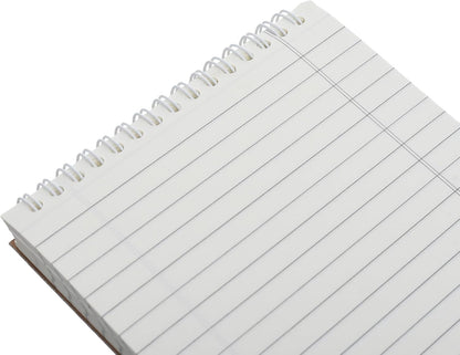 Yassin Ivory Block Note, 100 Sheets A5 Wire-Bound for Elegant Notes, Ivory