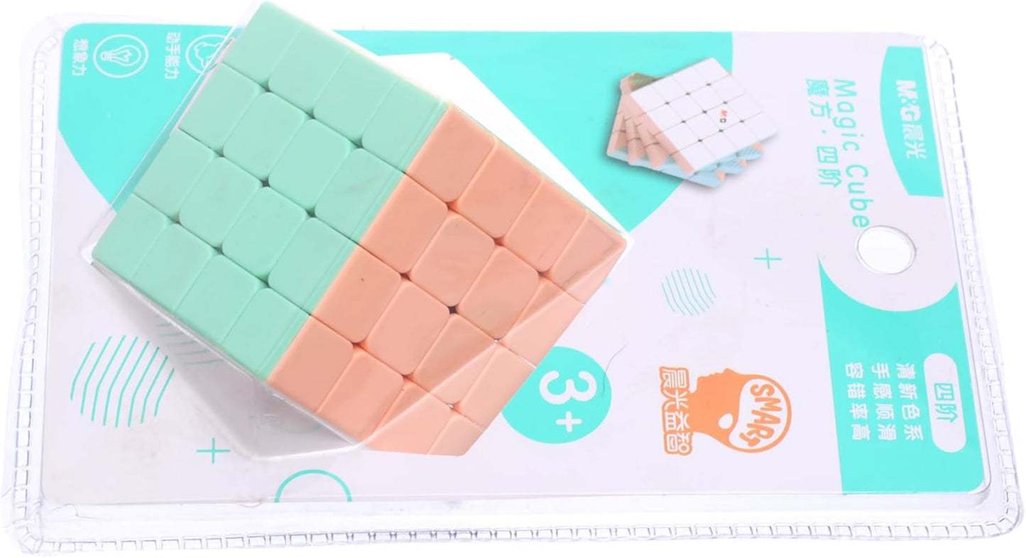 M&G Chenguang Magic Cubes, 4x4m, Challenging and Fun Puzzle Solving, Smooth Rotation - No:APK959X2