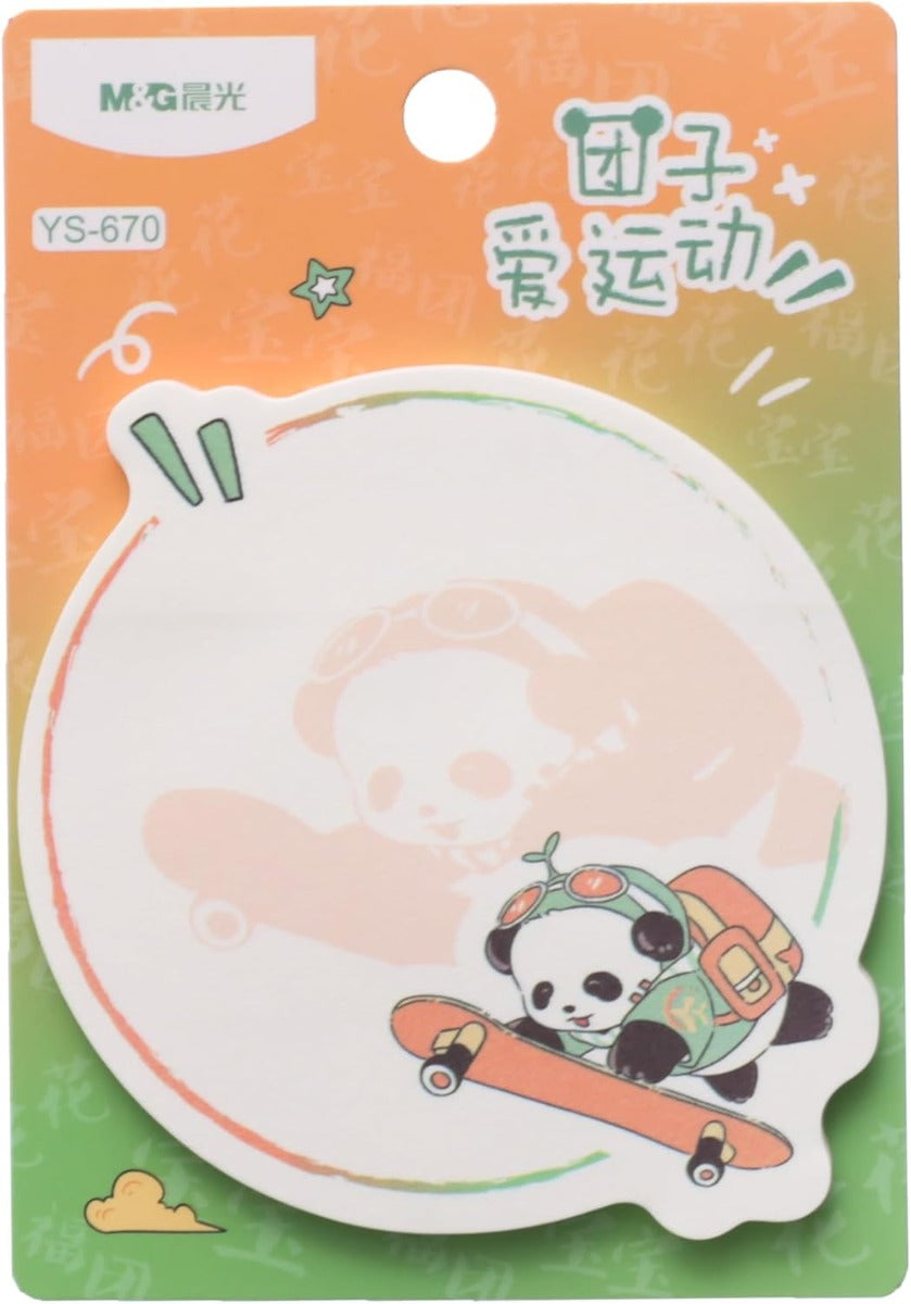 M&G Chenguang Post-it Notes, 76x51mm Colorful Sticky Notes, 100 Sheets for Quick Reminders - No: YS-670