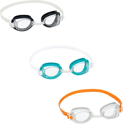Bestway Swim Goggles for Adults, Anti Fog, UV Protection - 1pcs - No:21097