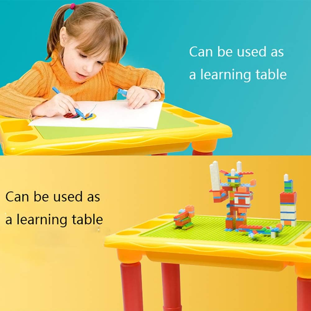 طاولة بناء بلاستيكية يمكنك تركيبها بنفسك - ألعاب تعليمية للأطفال - 310 قطعة - رقم: 6306