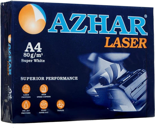 Azhar Coppy paper - pack of 500 papers - 80gsm