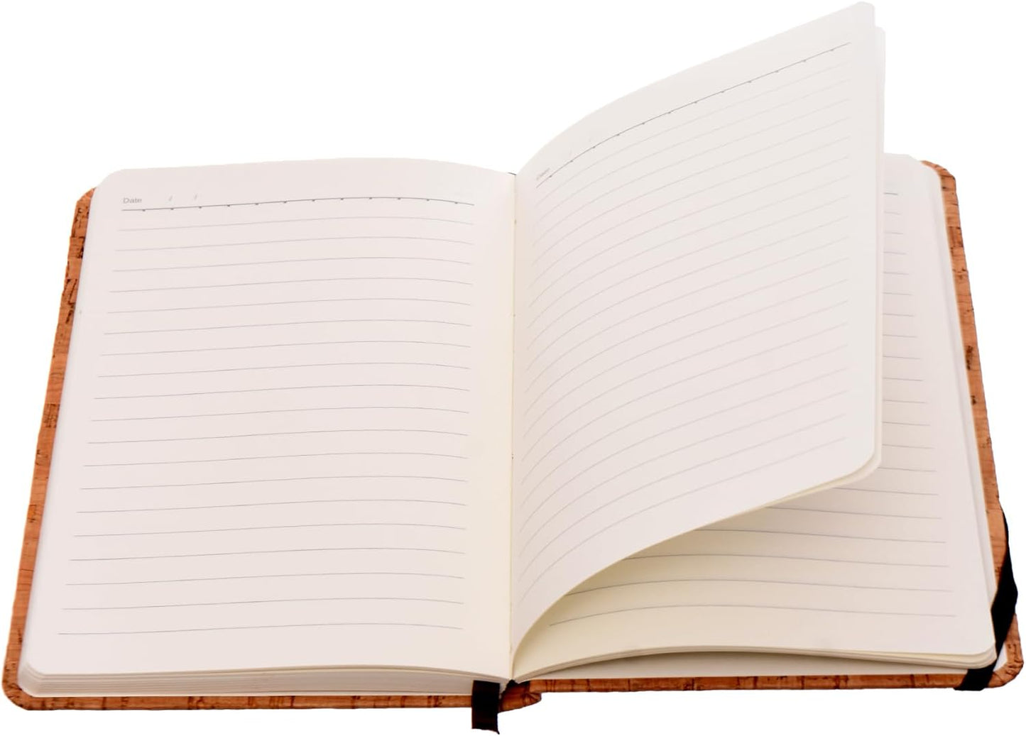 Yassin. A5 Luxor Notebook With Elastic Band,160 Pages,Beige Brown