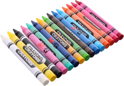 أقلام تلوين شمعية من إم آند جي تشنغوانغ، مشاريع فنية مناسبة للأطفال، غير سامة، 16 لونًا - رقم المنتج: AGMX4239