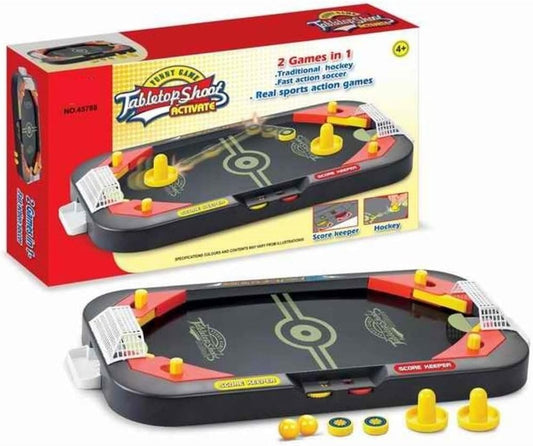 Tabletop Air Hockey Game, 3 Years and Up, Maze Board, Plastic, Classic, Unisex